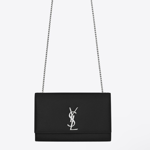 Saint Laurent Handbags - Saint Laurent Kate Medium Calfskin Crossbody / Shoulder Bag